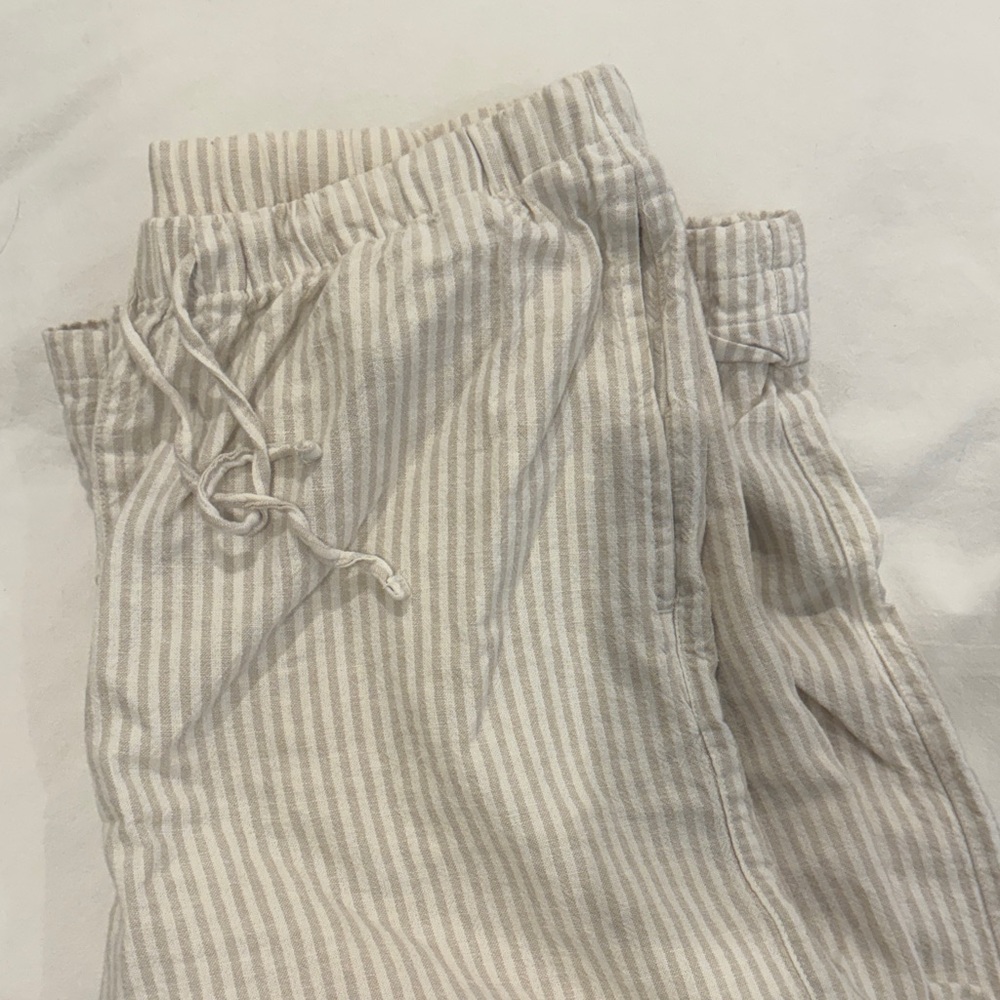 Old Navy High-Waisted Linen-Blend Pants